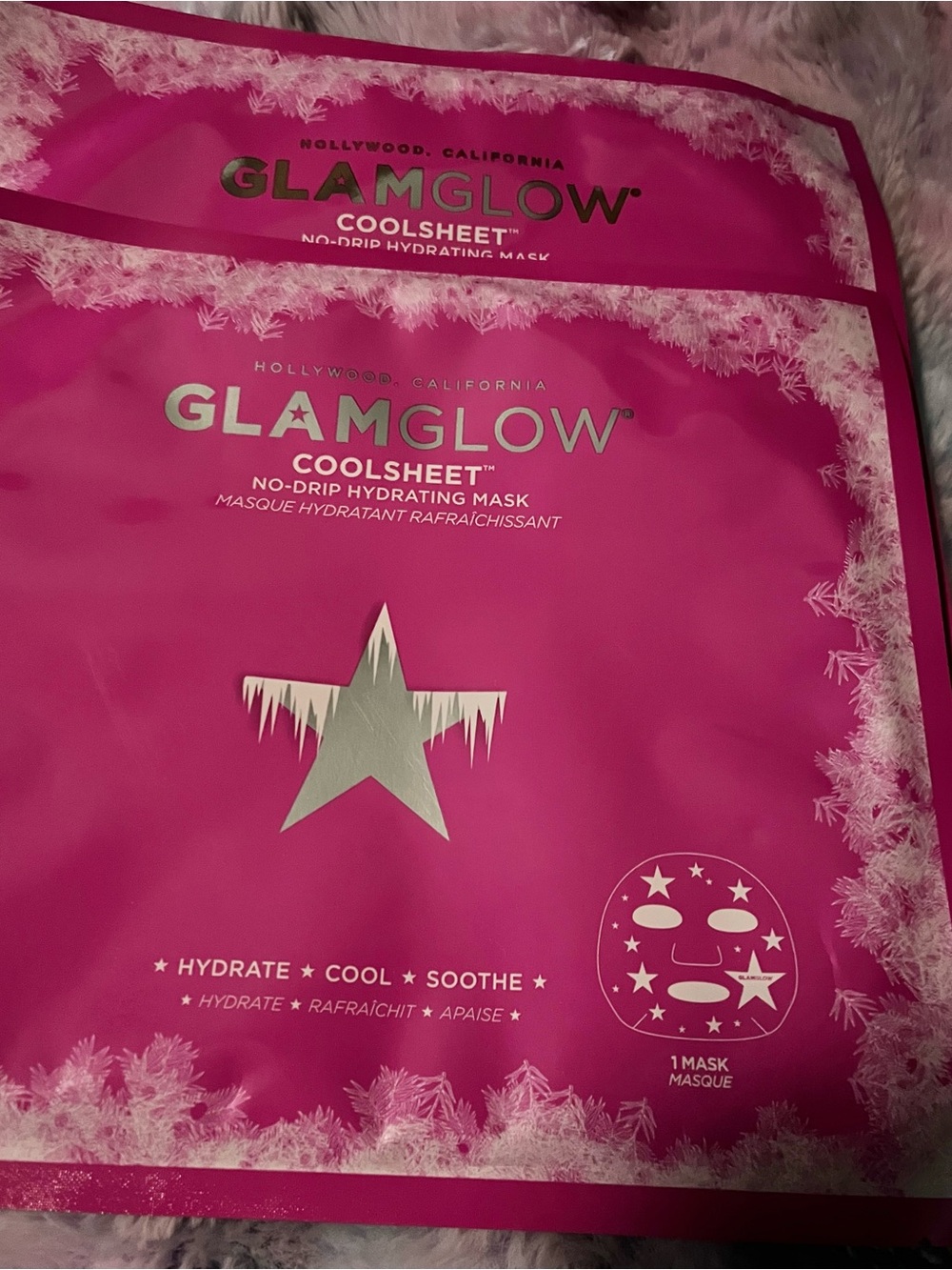 GlamGlow Face Mask Packaging